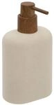 5five - argileo seifenspender, oval, 350 ml, beige