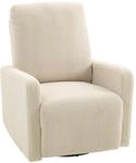 HOMCOM Relaxsessel, Fernsehsessel mit Liegefunktion, Wippfunktion Beige |...