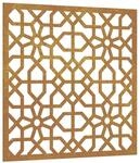 vidaXL Garten-Wanddeko 55x55 cm Cortenstahl Maurisches Design