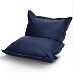 Green Bean XXL Riesen-Sitzsack aus Kunstleder mit EPS Perlen F&uuml;llung - 140 x...