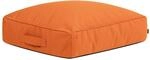 Icon Solus Outdoor Sitzsack Hocker mit F&uuml;llung, Orange | In Deutschland...
