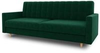 Sofnet - Schlafsofa Sara mit Bettkasten (Gr&uuml;n, Kronos 19) | Schlafsofa mit