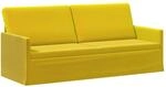 vidaXL 3-Sitzer Sofa Gelb 190 x 81 x 82 cm Samt (V)