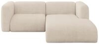 ALTDECOR Ecksofa in L-Form MIRA-L1 227x179x89 - Beige | Corner Sofa Bett...
