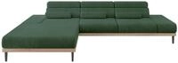 ALTDECOR Elektrisches Ecksofa L-Form Mona 316x205x85 - Gr&uuml;n | Corner Sofa Bett