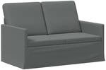 vidaXL 2-Sitzer Sofa Dunkelgrau 130 x 81 x 82 cm Stoff
