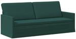 vidaXL 3-Sitzer Sofa Dunkelgr&uuml;n 190 x 81 x 82 cm Stoff