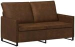 vidaXL 2-Sitzer Sofa Braun 150 x 81 x 82 cm Kunstwildleder