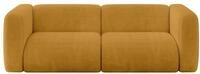 ALTDECOR Sofa Couchsofa MIRA-S1 228x89x70 - Senfgelb | Corner Sofa Bett Eckcouch