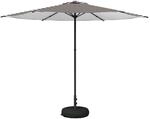 vidaXL Gartensonnenschirm Polyester Gartenumbrella Terrassenst&auml;nder