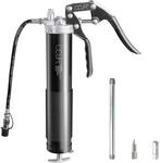 CCLIFE Fettpresse Einhand 6000 PSI 400g Kartusche Flexschlauch | 6000 PSI |...