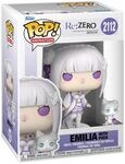 POP Funko Buddy: Re: Zero - Emilia with Puck | Offizielles Anime Merch - Vinyl