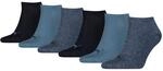 PUMA Herren Damen Sneaker Socken Plain (6-Pack)