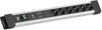 BACHMANN CONNECTUS 6-Fach Steckdosenleiste (Robuste Steckdosenleiste mit...