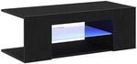 vidaXL TV-Schr&auml;nk 90 x 39 x 30 cm Schwarz Eichen-Optik Holzwerkstoff | Schickes