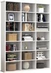 VCM Holz CD DVD Standregal B&uuml;cherregal Medienregal Raumteiler Deko Regal...