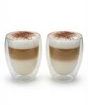 BigDean 2x 300ml doppelwandige Latte Macchiato Gl&auml;ser Borosilikatglas 