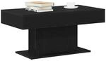vidaXL Couchtisch Schwarz Eichen-Optik 96 x 50 x 45 cm Holzwerkstoff | Moderner,