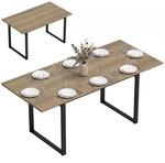 HOMCOM Esstisch Ausziehbar 140/180 x 80 cm f&uuml;r 6&ndash;8 Personen, Braun |...