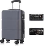 YONSLY Premium Reisekoffer TSA-Schloss,YKK-Rei&szlig;verschluss Hartschalen-Koffer...