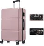 YONSLY Reisekoffer TSA-Schloss,YKK-Rei&szlig;verschluss Hartschalen-Koffer Trolley