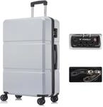 YONSLY Premium Reisekoffer TSA-Schloss,YKK-Rei&szlig;verschluss Hartschalen-Koffer...