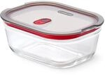 BLACK + BLUM Frischhaltedose Glas mit Deckel 900 ml Auslaufsicher | Vakuumdeckel,