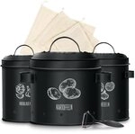 KitchenQuality Kartoffelaufbewahrungsbox 3er-Set Vorratsbeh&auml;lter 