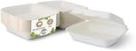 BIOZOYG Burger-Box Zuckerrohr 50 St. 25x20x7,5 cm, kompostierbar |...