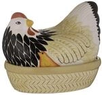 Mason Cash Keramikhuhn Eieraufbewahrung, Steinzeug, 21x18x16,5 cm | mehrfarbig, f&uuml;r