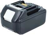 vhbw Akku kompatibel mit Makita BHS630Z | BHS630RFE, BJR181F, BJR181,...
