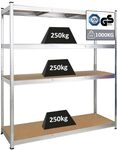 PROREGAL Schwerlastregal Taurus XL mit T&Uuml;V/GS Zertifizierung 180x160x60cm...