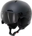Alpina Kinder Zupo 2 Visor Q-Lite Skihelm, Midnight Grey, 52-56CM