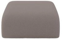 ALTDECOR Pouf Wohnzimmer Sitzhocker MIRA-PUF 91x89x40 Braun | Sitzsack Cord...