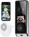 EZVIZ EP8 Ultra WLAN Video T&uuml;rklingel Kabellos mit Dual-Kamera 6MP+2MP 