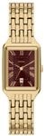 Fossil Raquel Damen 23MM Goldfarbene Edelstahluhr, ES5512