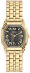 Fossil Harlow Herren 33MM Goldfarbene Edelstahluhr, FS6213