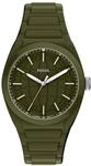 Fossil Everett Herren 42MM Gr&uuml;ne Kunststoffuhr, FS6178