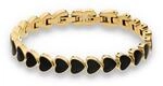 s.Oliver Damen Armband mit Herzgliedern in verschiedenen Farben | Wasserfest,