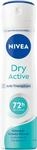 NIVEA Dry Active Deo Spray (150 ml), Anti-Transpirant mit 72h Schutz und