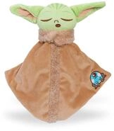 Disney Star Wars - Grogu Schmusetuch mit Pl&uuml;schkopf - 29 cm, ab 0 Monaten 