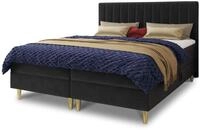 Sofnet Boxspringbett Gold mit 2 Bettk&auml;sten und Topper - Doppelbett,...
