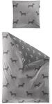 Irisette Feinbiber-Bettw&auml;sche Meran 8912, grau 11, Designed in Germany, 1...