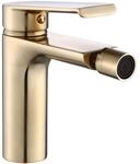 Rea Bidetarmatur HASS GOLD Mischbatterie f&uuml;r Bidet aus Messing Einhand-Bidetbatterie