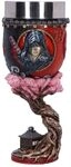 Nemesis Now Assassin's Creed Shadows Kelch, 19,5 cm, Kunstharz, rot, gegossen aus