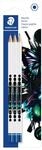 STAEDTLER 130 Bleistifte &ndash; HB, 3er-Set, Cool & Cute | Hexagonal, hohe