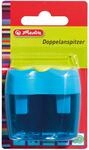 Pelikan Herlitz 10921112 Doppeldosenanspitzer mit Spanfang, 1 St&uuml;ck, farbig