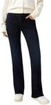 QS Damen Jeans &ndash; Bootcut Leg, Slim Fit, elastischer Denim