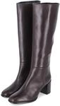 H&Ouml;GL 210662321000 Damen Klassische Stiefel Glattleder in Brown - Gr. 35