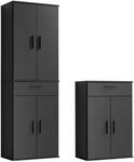 mokebo Mehrzweckschrank 2er-Set Die Allzweckwaffe Made in Germany Anthrazit |...